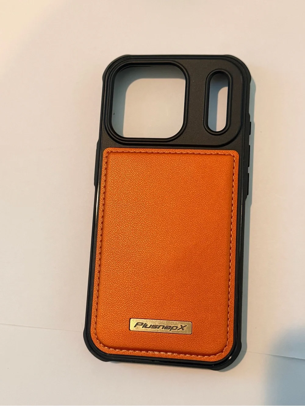 iPhone 17 Pro  Orange Folio Wallet Phone Case
